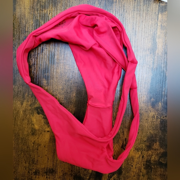 NWOT superdown cutout high leg minimal coverage Brazilian - Picture 4 of 10